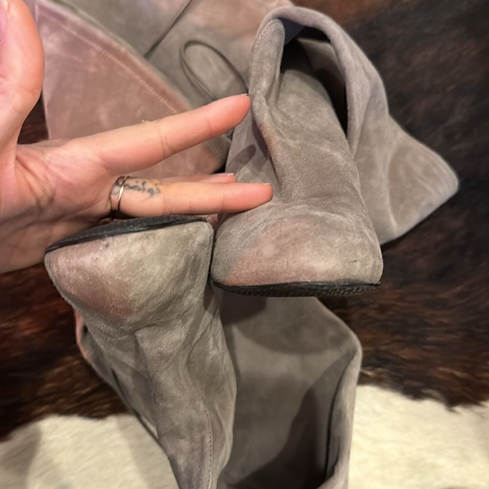 Stuart Weitzman Highland Boot in Topo - Picture 7 of 12